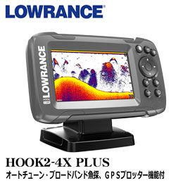 �������X(LOWRANCE) HOOK2-4X �I�[�g�`���[���E�u���[�h�o���h���T(���{�ꃂ�f��) �U���q�t