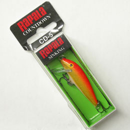 ラパラ(RAPALA) CD5 GFR アカキン