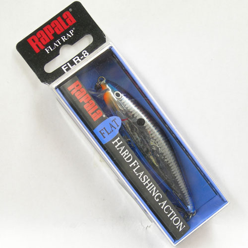 ラパラ(RAPALA) フラットラップ FLR8 SB シルバーブルー