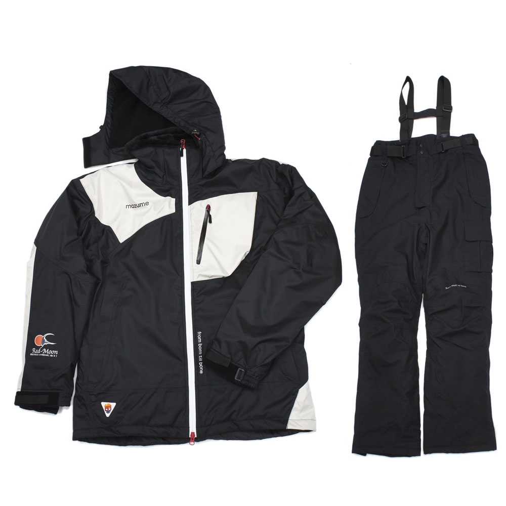 マズメオールウェザースーツ MZFW-132-01 ブラック M 特別価格 マズメ