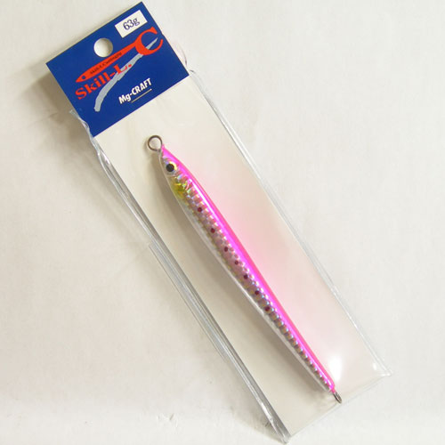 エムジークラフト(Mg-CRAFT) スキル-L.C オリカラウェーブホロ 63g ピンクイワシ