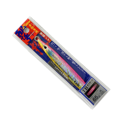 オーナー(OWNER) 撃投ジグ65g 06 ピンクG(レーザーホロ)  ★特別価格