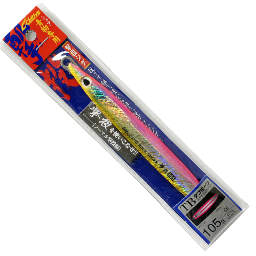 オーナー(OWNER) 撃投ジグ105g 06 ピンクG(レーザーホロ)