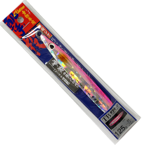 オーナー(OWNER) 撃投ジグ125g 01 ピンク(クラッシュホロ) ★特別価格