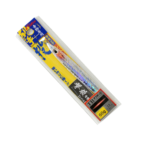 オーナー(OWNER) 撃投ジグレベル60g 13 シルバーグローエッジ(レーザー