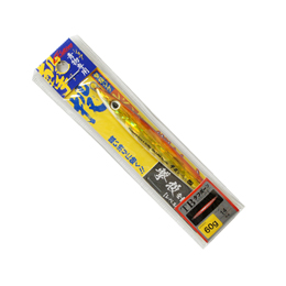 オーナー(OWNER) 撃投ジグレベル60g 14 赤金グローエッッジ(クラッシュホロ)