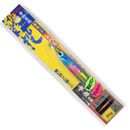 オーナー(OWNER) 撃投ジグレベル80g 37 湾岸今永イワシグロー(プレーンホロ)●部分グロー