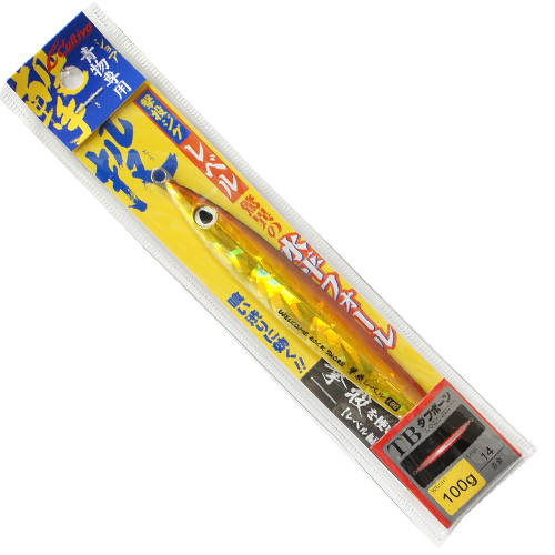 オーナー(OWNER) 撃投ジグレベル100g 14 赤金グローエッッジ(クラッシュホロ)