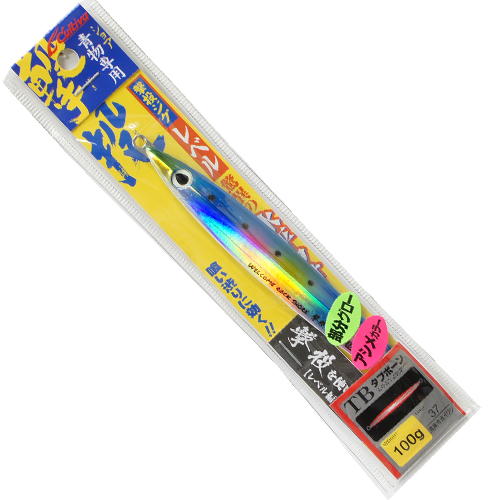 オーナー(OWNER) 撃投ジグレベル100g 37 湾岸今永イワシグロー(プレーンホロ)●部分グロー