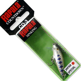 ラパラ(RAPALA) CD3/J-SYM シルバーヤマメ