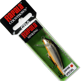 ラパラ(RAPALA) CD5/J-SO シルバーオレンジベリー