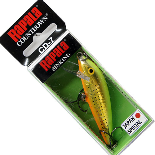 ラパラ(RAPALA) CD7/J-GSPM ゴールドチャートコノシロ ラパラ CD7