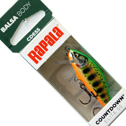 ラパラ(RAPALA)  CDE55-GDCY ギルディッド チャートリュース ヤマメ