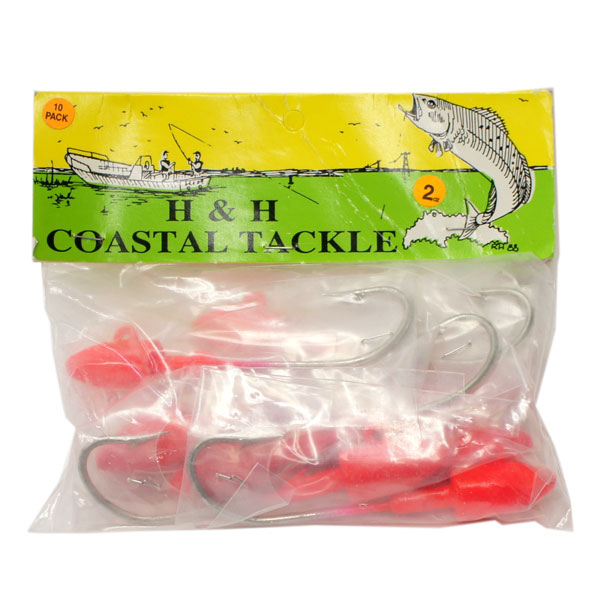 H&H COASTAL TAKLEジグヘッドK2-10ー07 2oz ピンク　特別処分価格