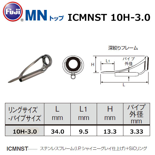 FUJI 富士工業 ICMNST 10H-3.0 ☆特別割引品