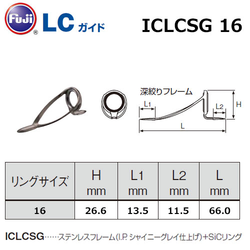 FUJI 富士工業 ICLCSG 16 ☆特別割引品