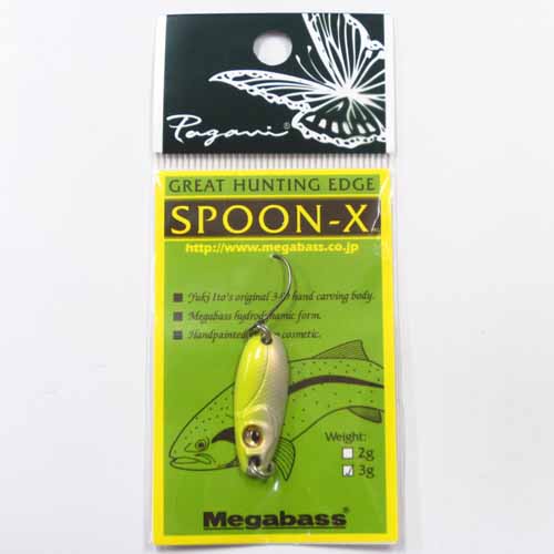 メガバス(MEGABASS) SPOON-X 3g 07PL/CH スプーンシリーズ(IZABELLA