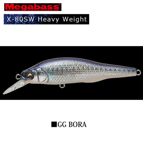 メガバス(MEGABASS) X-80SW HW GG ボラ X-80シリーズ | 激安釣具通販