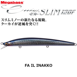 メガバス(MEGABASS) Cookai SLIM 120F FA インレットイナッコ