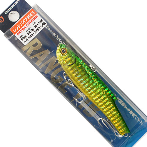 バスデイ(Bassday) レンジバイブ90ES HH-155 ハイトホロゴールドグリーンBB