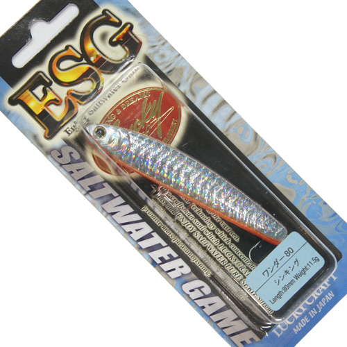 ラッキークラフト(Lucky Craft) ワンダー80 ESG Tリアルゴースト