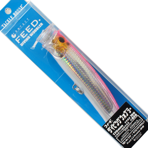 タックルハウス(TACKLE HOUSE) フィード ダイビングウォブラーCF175DW No.3 ピンクバック
