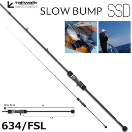 テイルウォーク(tailwalk) スローバンプ (SLOW BUMP) SSD 634/FSL(フルソリッドタイプ)