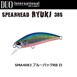 デュオ(DUO) スピアヘッド リュウキ38S SMA4083 ブルーバックRBII