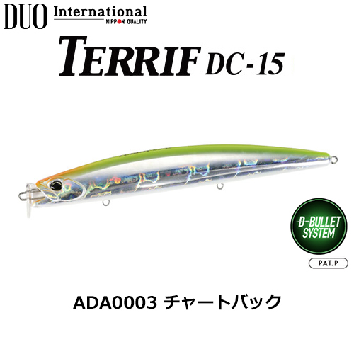 デュオ(DUO) テリフDC-15 ADA0003 チャートバック