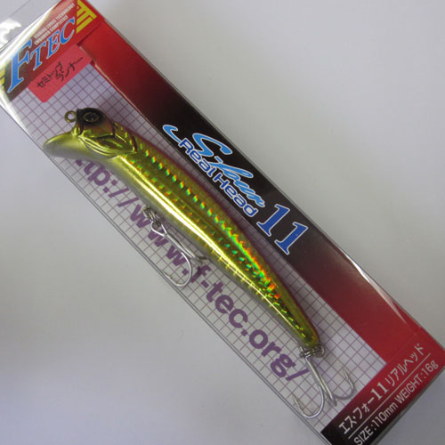 エフテック エスフォー11 リアルヘッド (F)-005 赤金ホロ  特別価格