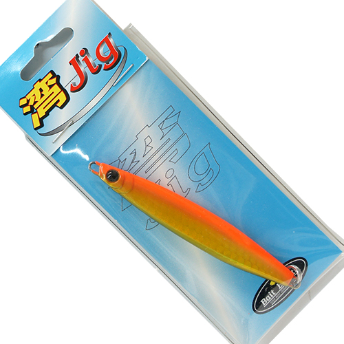 ベイトブレス(Bait Breath) 湾ジグ 60g H-06 ホロゴールド/オレンジ ★セール特別価格●数量限定