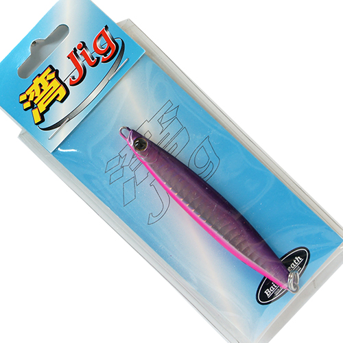 ベイトブレス(Bait Breath) 湾ジグ 60g H-10 ホロシルバー/パープル★セール特別価格●数量限定