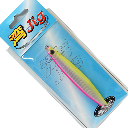 ベイトブレス(Bait Breath) 湾ジグ 60g H-11 ホロシルバー/チャート ★セール特別価格●数量限定