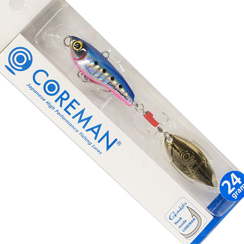 コアマン Coreman Pb 24 パワーブレード 001 マコイワシ パワーブレード Pb 24 激安釣具通販 ルアーフィッシング キャスターハウス