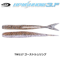 O.S.P(オーエスピー) HP MINNOW 3.1 TW117 ゴーストシュリンプ