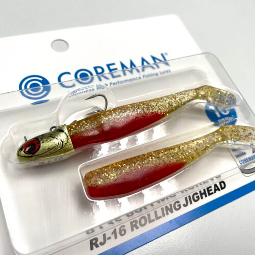 コアマン(COREMAN) RJ-16 ローリングジグヘッド #057 ゴールドヘッド  