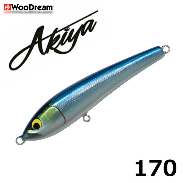 ウッドリーム(WooDream) Akiya 170 ブルーバック(アミメ) ★天然アワビシールプレゼントキャンペーン中