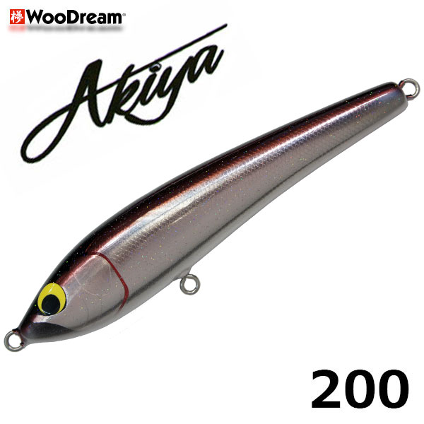 ウッドリーム(WooDream) Akiya 200 ワインバックラメ(アミメ) ★天然アワビシールプレゼントキャンペーン中