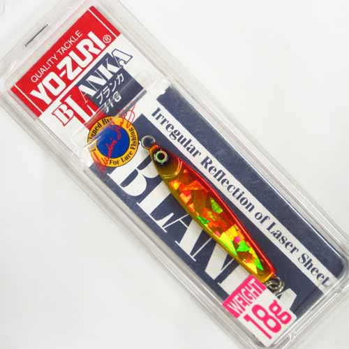 ヨーヅリ ブランカジグ 18g GR ゴールドレッド