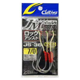 オーナー(OWNER) JS36 ジガーミディアム ロックアシスト #7/0