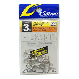 オーナー クロスロックスナップ P-10 3号