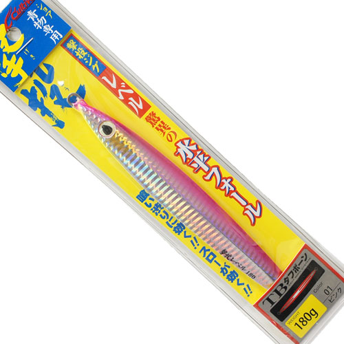 オーナー(OWNER) 撃投ジグレベル180g 01 ピンク 撃投ジグ レベル