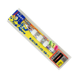 オーナー(OWNER) 撃投ジグレベル60 40 ケイムラゼブラスモークエッジ (・部分グロー)