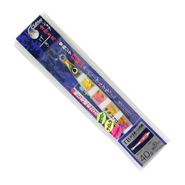 オーナー(OWNER) 撃投ジグエアロ40g 41 湾岸ゼブラ(部分グロー)