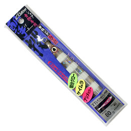 オーナー(OWNER) 撃投ジグエアロ80g 40 ケイムラゼブラスモークエッジ(部分グロー)