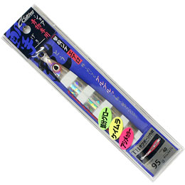 オーナー(OWNER) 撃投ジグエアロ95g 40 ケイムラゼブラスモークエッジ(部分グロー)