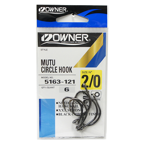 オーナー 11410 ムツサークルフック 2/0