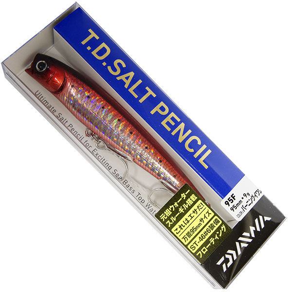 ダイワ(DAIWA) TDソルトペンシル 95F バーニングイワシ モアザン