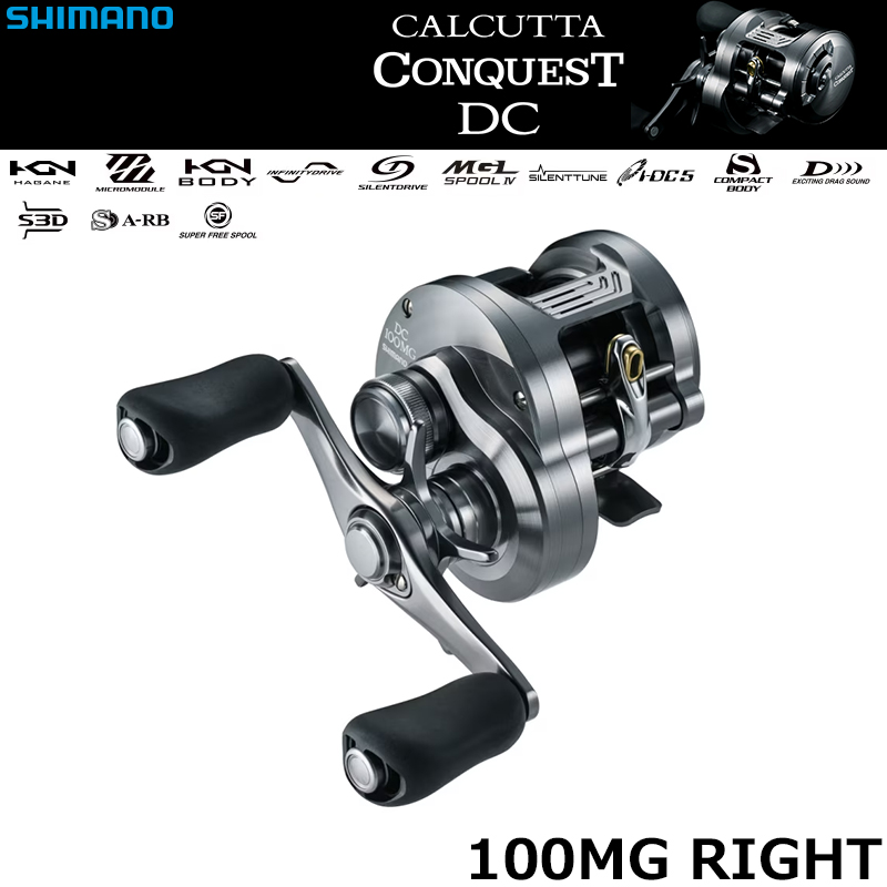 シマノ(SHIMANO) 26 カルカッタコンクエスト DC100MG RIGHT(右