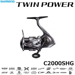 シマノ(SHIMANO) 24 ツインパワー C2000SHG ●予約受付中、2026年 1月入荷後の発送になります。